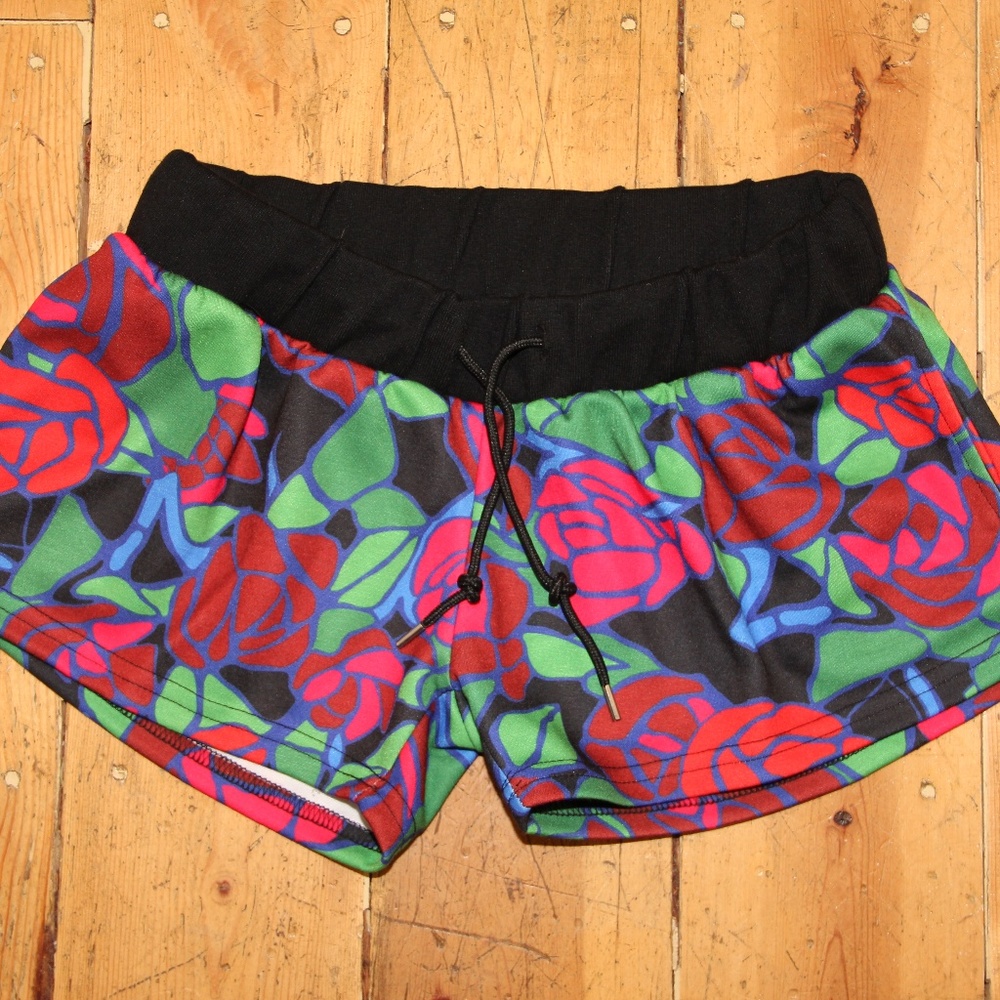 Joyrich floral print track short